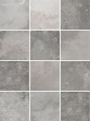 Керамогранит Керама Марацци Спартель серый матовый 29,8х39,8 из 12 частей 9,8x9,8x0,7