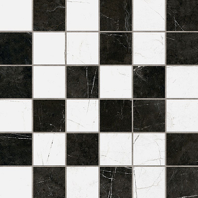Мозаика Vision VS01/VS03 30x30 черно-белый матовая