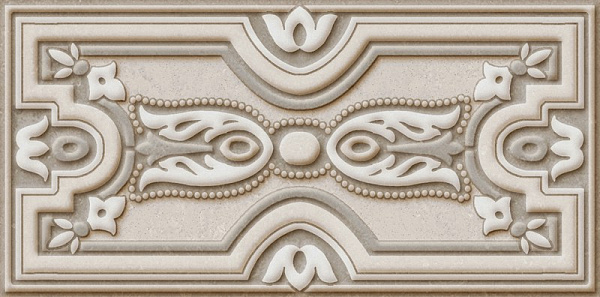 Декор Kerama Marazzi Пьяцца серый 3 матовый 9,9x20