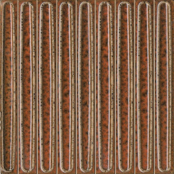 Декор Керама Марацци чипсет Далия оранжевый глянцевый 20x20x0,95