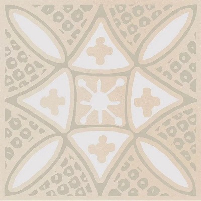 Декор Керама Марацци Бахия 2 бежевый светлый глянцевый 9,8x9,8x0,7