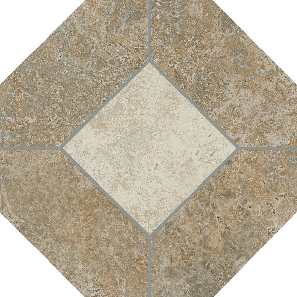 Керамогранит Керама Марацци Брюссель темно-бежевый матовый 24x24