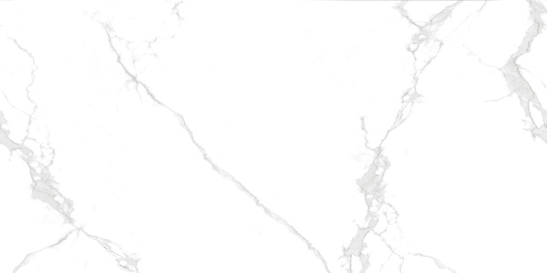 Керамогранит Buono Ceramica Marble Attiko Statuario glossy carving 60x120