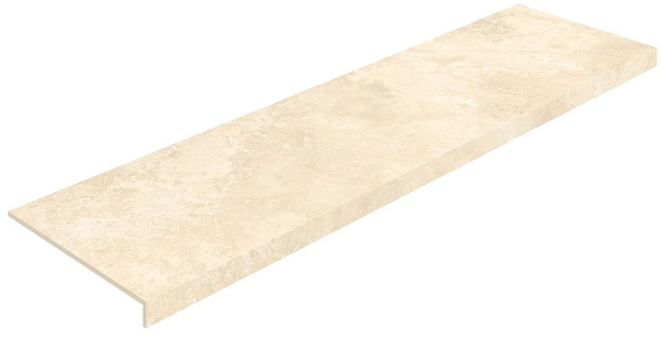 Ступень ColiseumGres Аурелия Уайт фронтальная 33x120