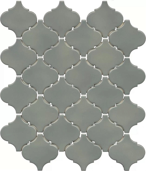 Мозаика Керама Марацци Арабески Марокко зелёный глянцевый 26x30x0,7