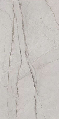 Плитка Керама Марацци Ифран серый светлый глянцевый обрезной 60x119,5x0,9