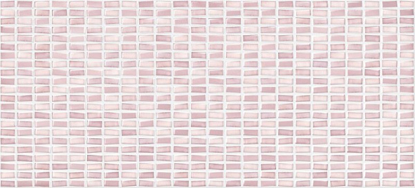 Плитка Cersanit Pudra Мозаика розовый рельеф