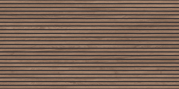 Керамогранит Laparet Wood Canarium Wenge Stripes коричневый матовый карвинг 60x120