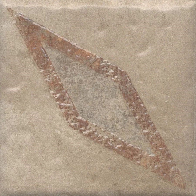 Декор Керама Марацци Спартель 2 бежевый матовый 9,8x9,8x0,7