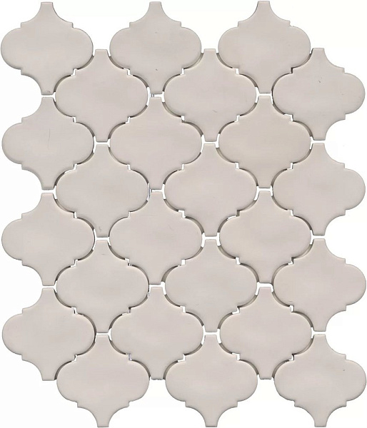 Мозаика Керама Марацци Арабески Марокко серый светлый матовый 26x30x0,7