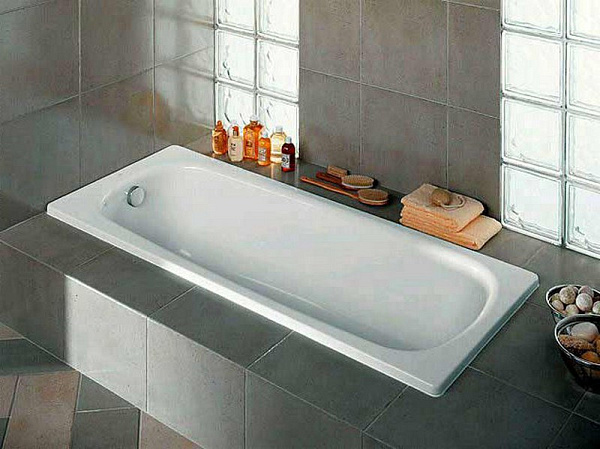 Чугунная ванна Continental 212904001 140x70 см