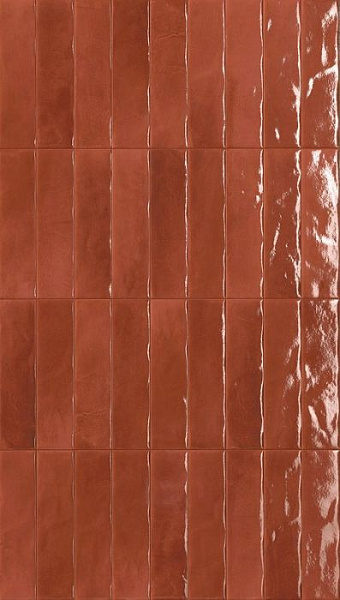 Керамогранит Fap Ceramiche Glim 6x24 Rosso Cuore Brillante