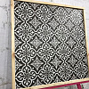 Керамогранит Etili Seramik Dorset Charcoal Black Pre-cut 45x45