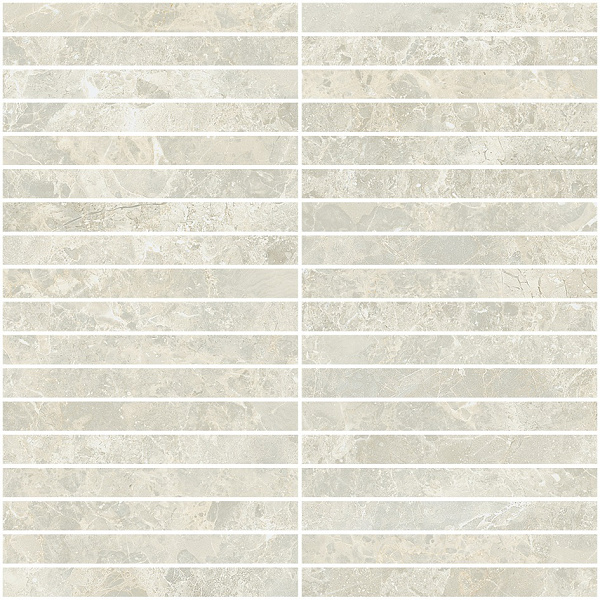 Мозаика ColiseumGres Да Винчи Уайт Стрип 30x30