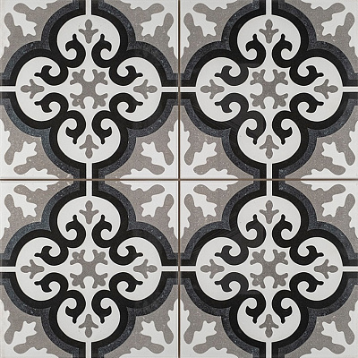 Керамогранит Etili Seramik Manisa Black Pre-cut 45x45